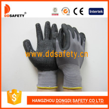 Nitrile Foam Gloves Dots sur Palm Dnn143